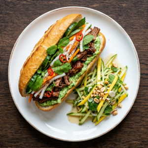 Banh Mi mit Pulled Pork